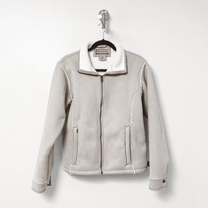 Columbia Vintage Fleece Lined MTN Transit Convert Snow Coat Brown LARGE